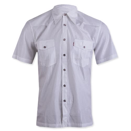 Mens Fitted Premium Stripe Shirt