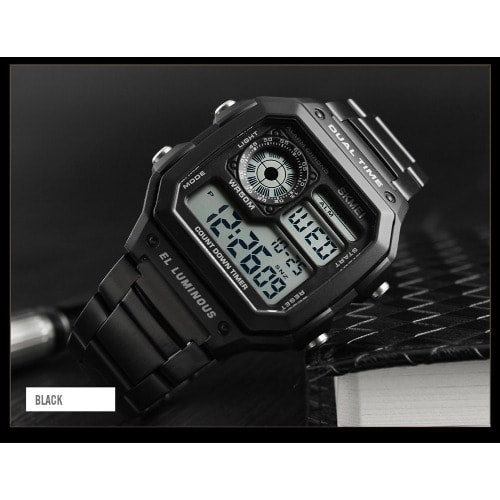 Men's Chronograph Wrist Watch - Black