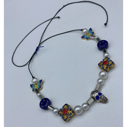 Patterned Adjustable Unisex Necklace