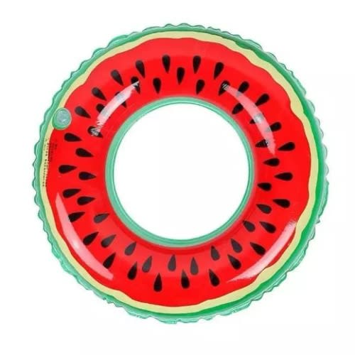 Inflatable Watermelon Ring Swimming Pool Float
