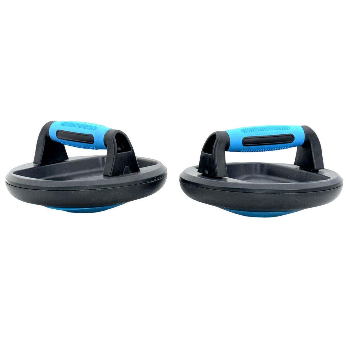 1 Pair Folding Push Up Racks Rotating Easy Storage Push Up Brackets Blue