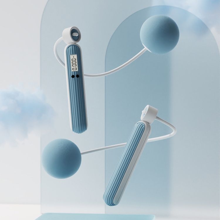 Counting Skipping Rope Big Ball (Blue)