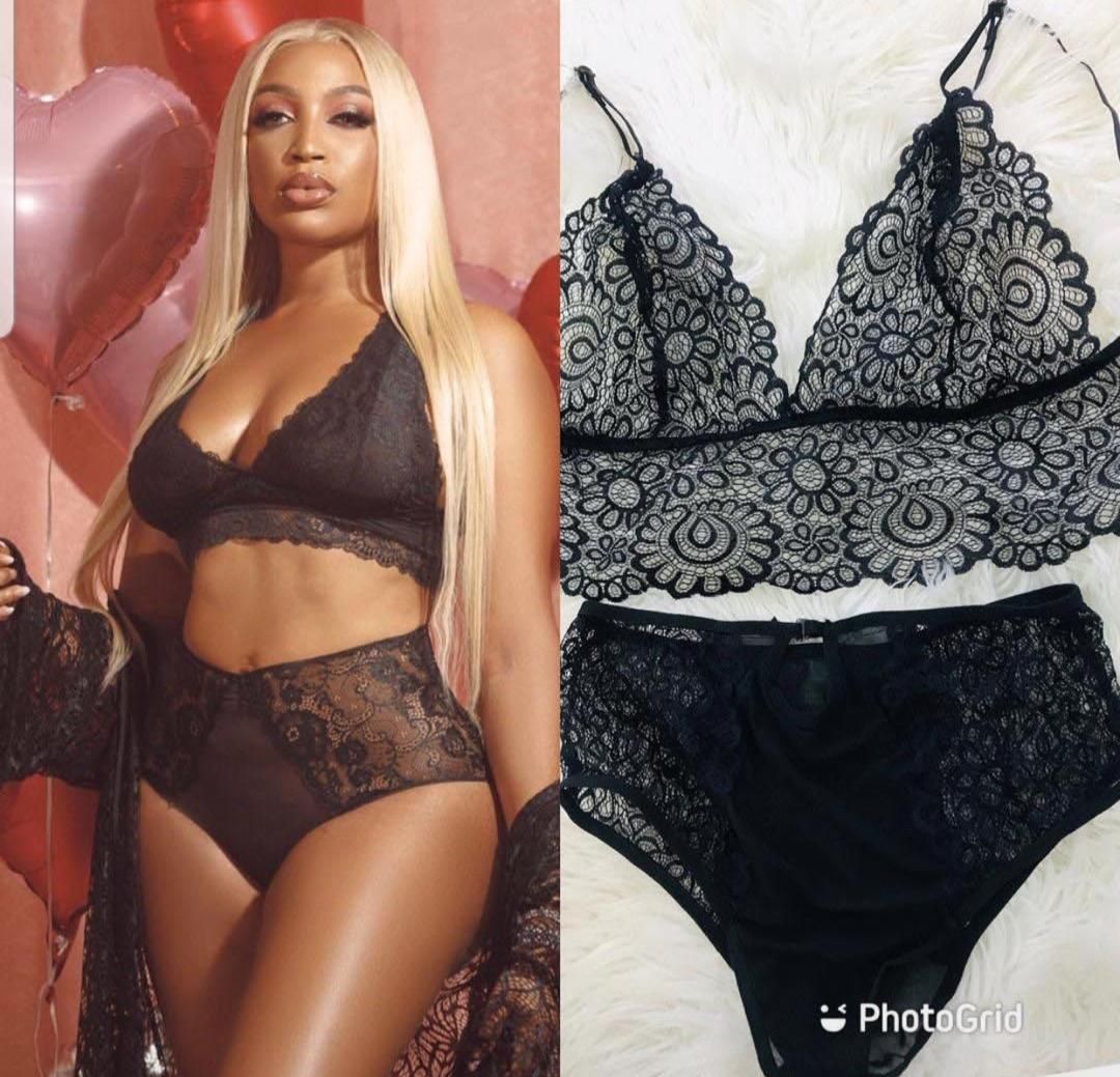 Lace Bra Top And Pant