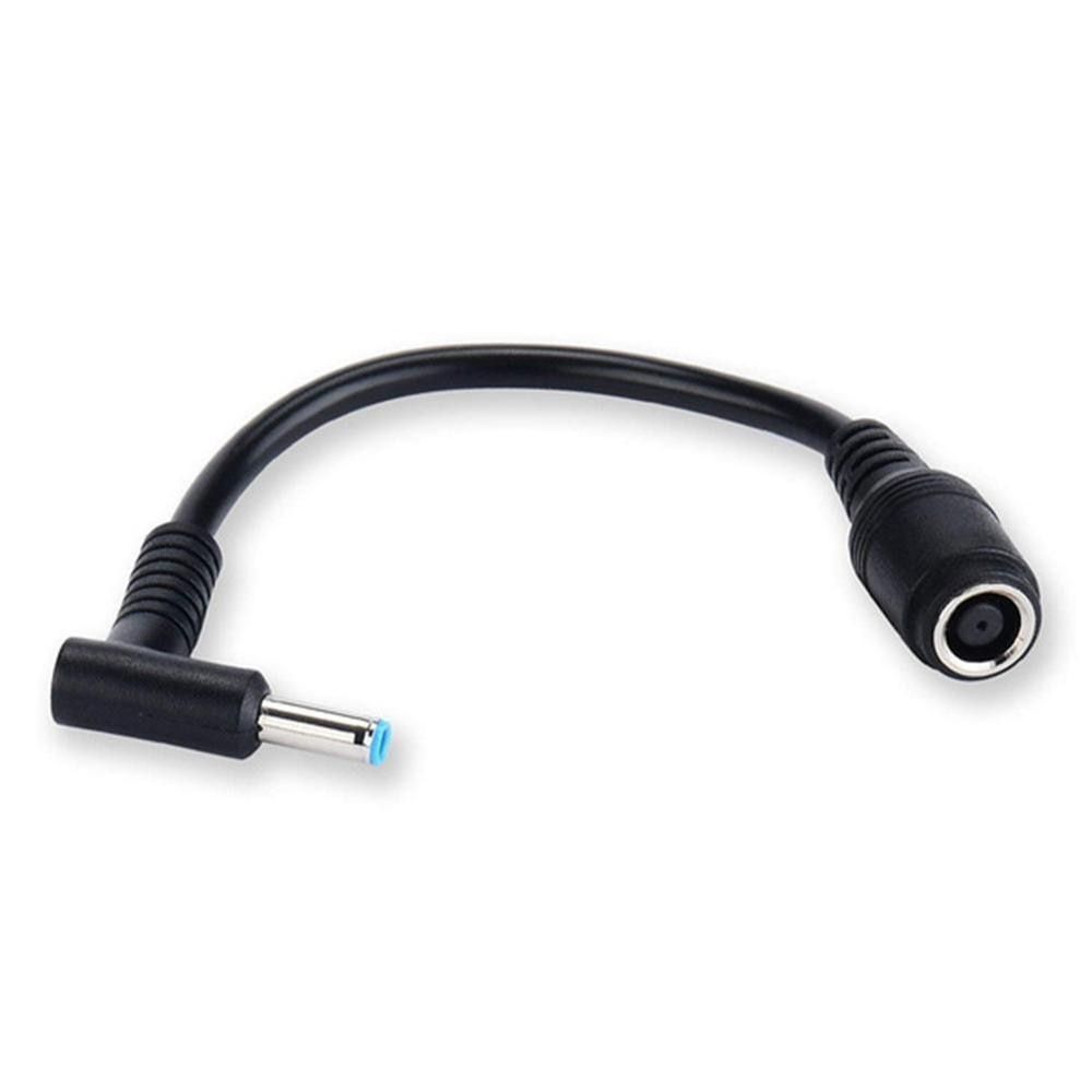 1pc 7.4mm To 4.5mm DC Power Charger Converter Great Replacement DC Adapter Connector Cable For HP Dell Blue Tips