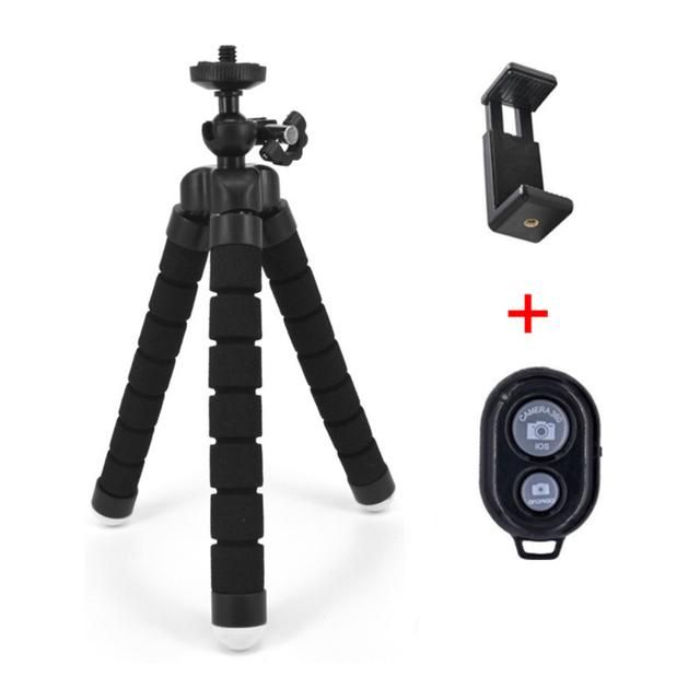 Selfie Tripod Flexible Sponge Octopus Tripod