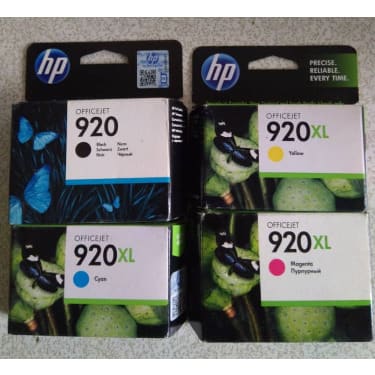 920 Ink Cartridge - Black, Yellow, Magenta & Cyan