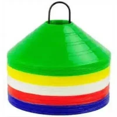 World Sport Disc Cone Set - 50 Pieces - Multicolour