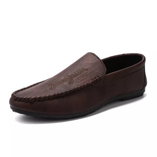 Leather Loafer Shoe
