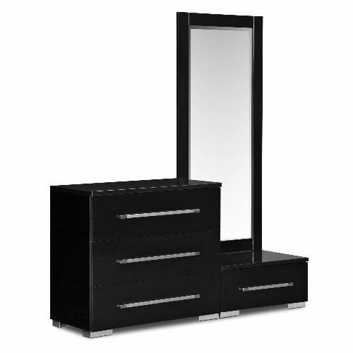 Dressing Mirror With Additional Drawers