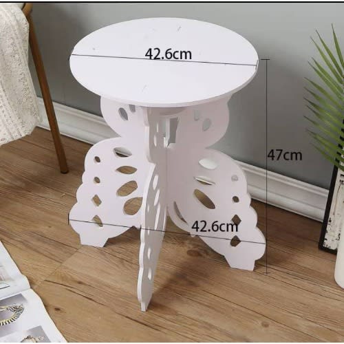 Butterfly Wooden Side Table