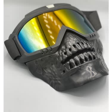 Detachable Men's Goggle Face Mask