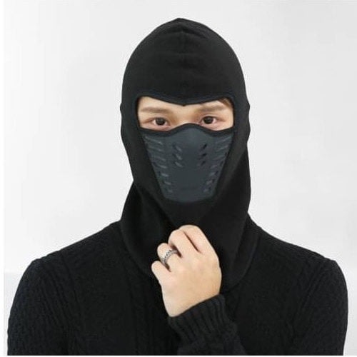 Full Ninja Face Mask -Black