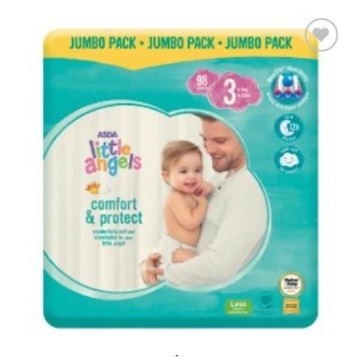 Little Angels Diapers Size 3 - Jumbo Pack