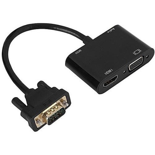 Vga To Hdmi 2 In 1 Adapter