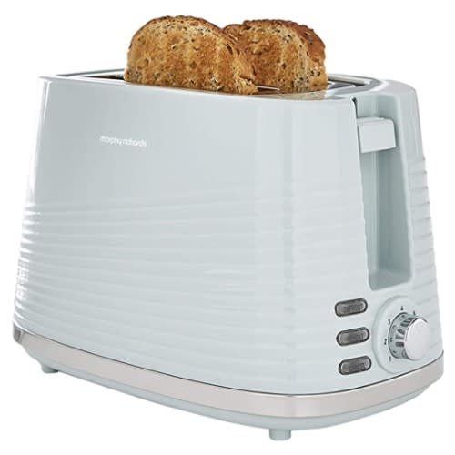 850W Dune 2 Slice Toaster (220028) - Defrost & Re-heat Settings- Plastic - Green