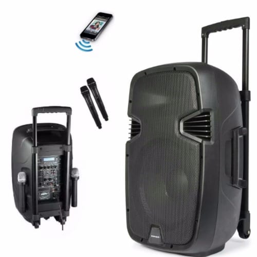 Rechargeable PA System Speaker with Amplifier