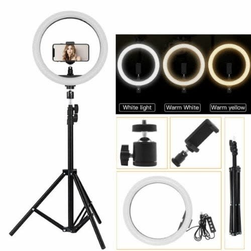 33'' Led Selfie Ring Light With Tripod Stand & Phone Holder