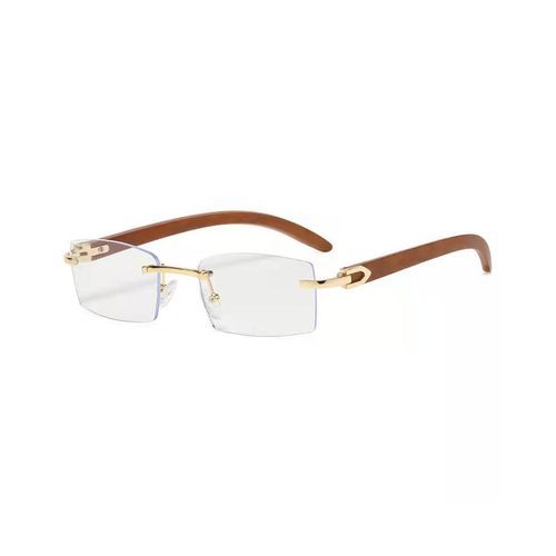 Framelss Original Wood Frame Sunglasses