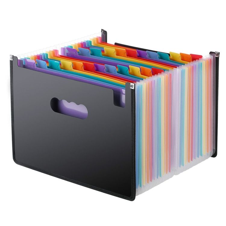 A4 Organ Expanding Colored File Folder