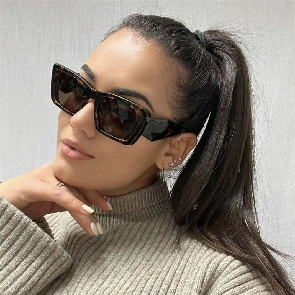 Fashion Retro Ladies Square SunGlasses