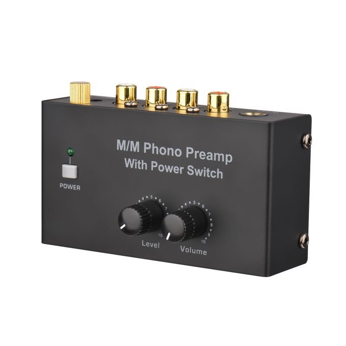 M/M Phono Preamp With Switch Ultra-compact Preamplifier