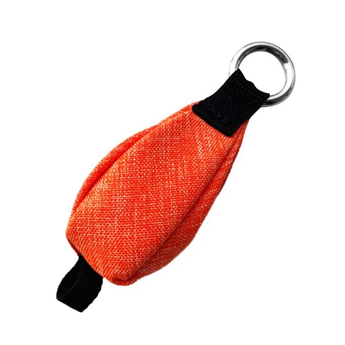 400g/14 Oz Tree Surgeon Arborist Rock Climbing Throw Weight Bag Orange