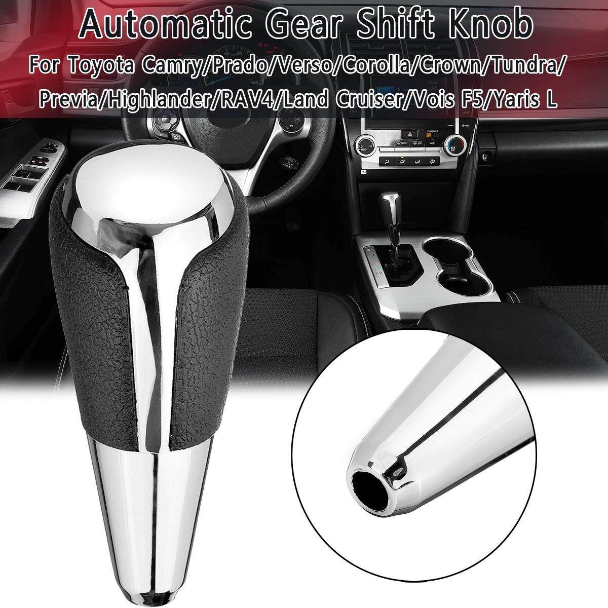 Matte/Gloss Gear Knob For Toyota Camry/Prado/Verso/Corolla/Crown/Tundra/Previa/Highlander Black