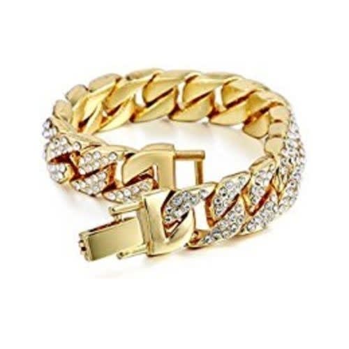 Cuban Gold Plated Bracelet
