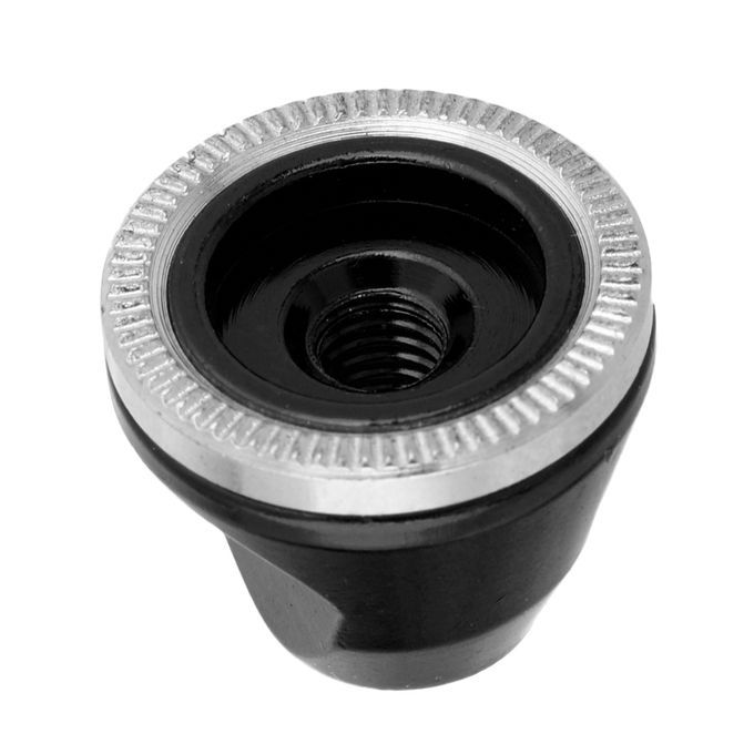 MTB Bicycle Quick Release Lever Nuts Shaft Screw Cycling Hub Black