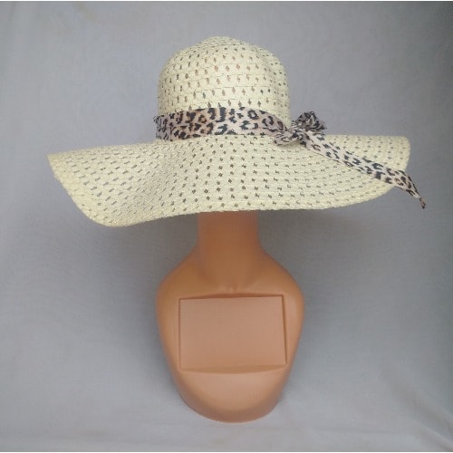 Net Beach Hat For Women - Off White