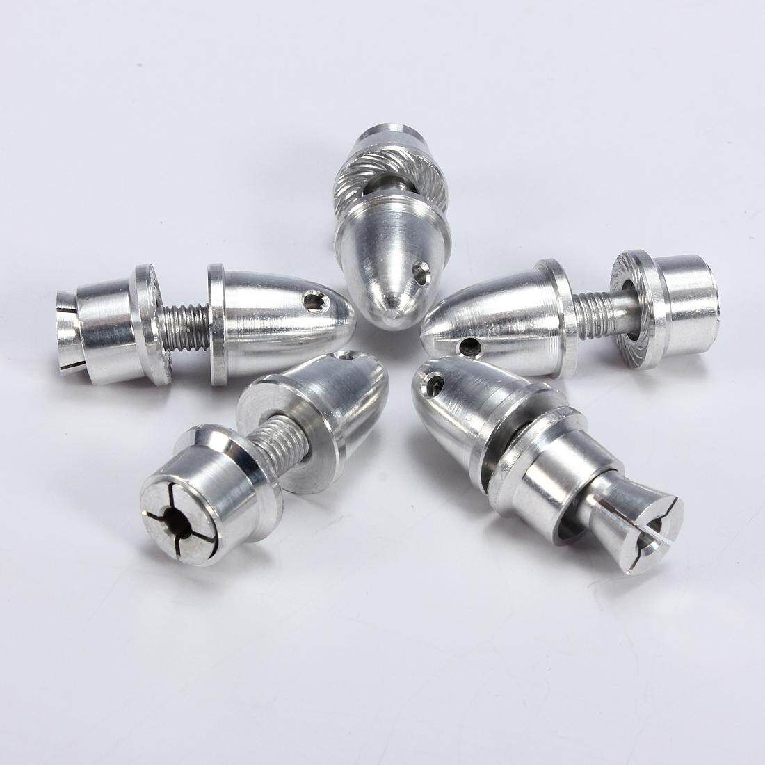 5Pcs 3.17mm RC Aluminum Bullet Propeller Adapter Holder For Brushless Motor Prop
