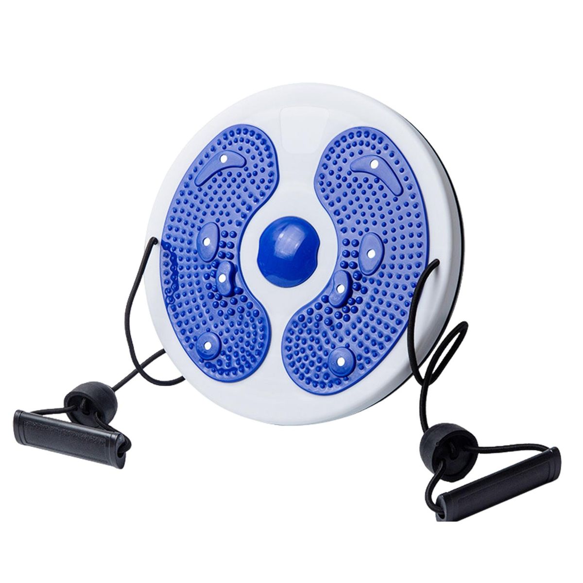 Waist Twist Board Twist Tone Balance Board with Foot for Weight Blue