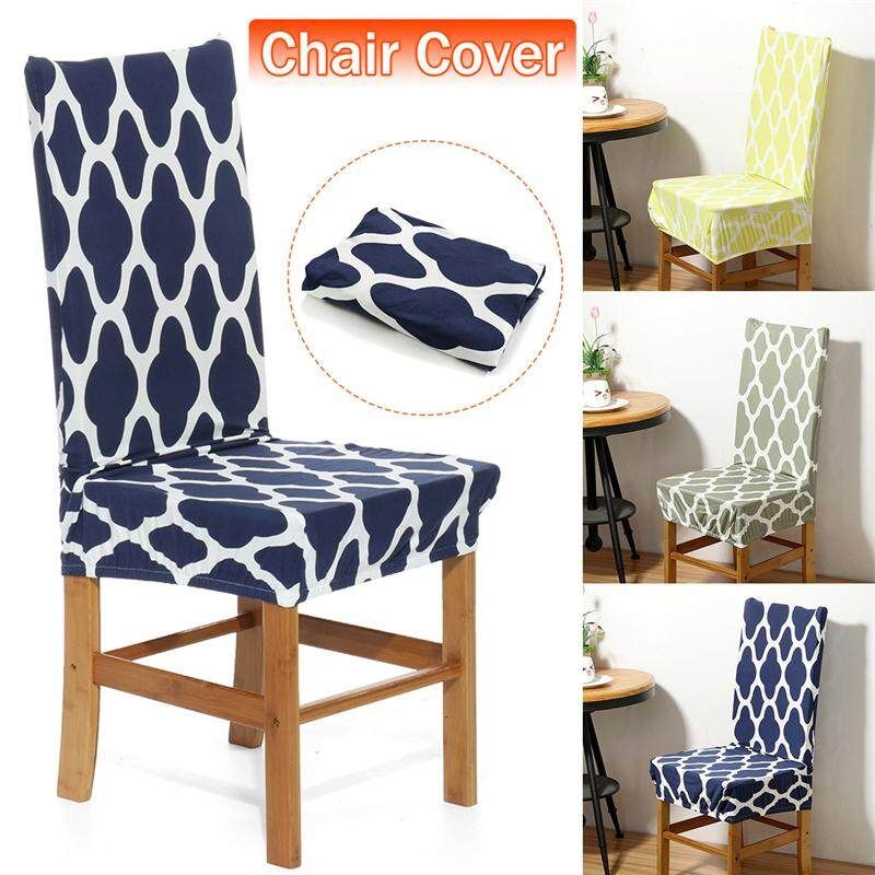Elastic Chair Cover Spandex Stretchable Removable Washable Dining Room Wedding Banquet Party Seat Case Home Decor Seat Cover Stretch Light Green
