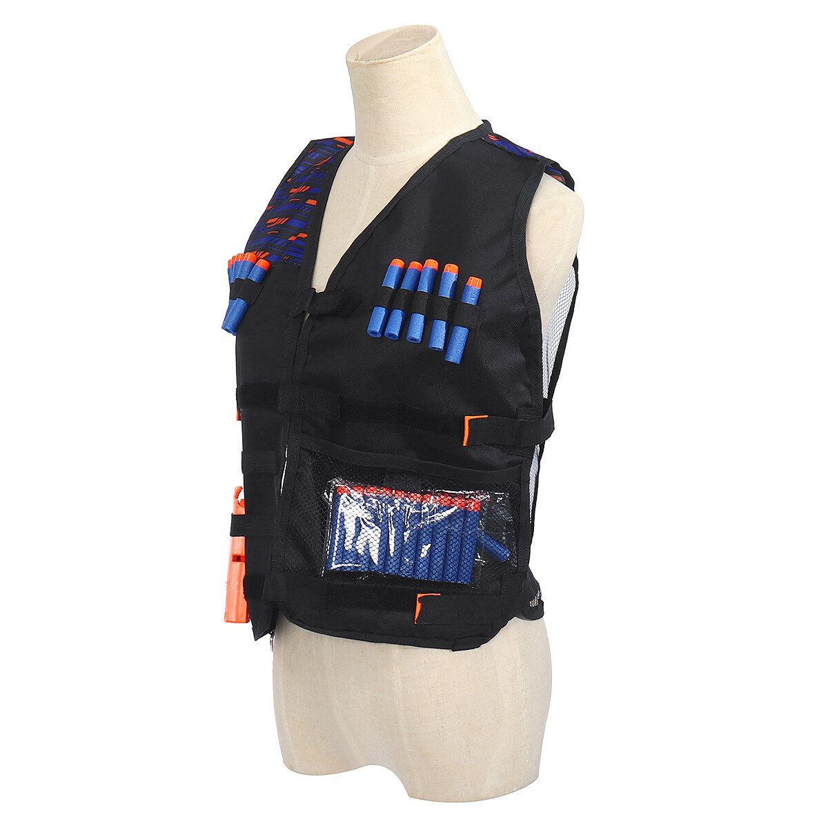 Kids Outdoor Game Holder Kit N-Strike Elite Series Game Toys Vest