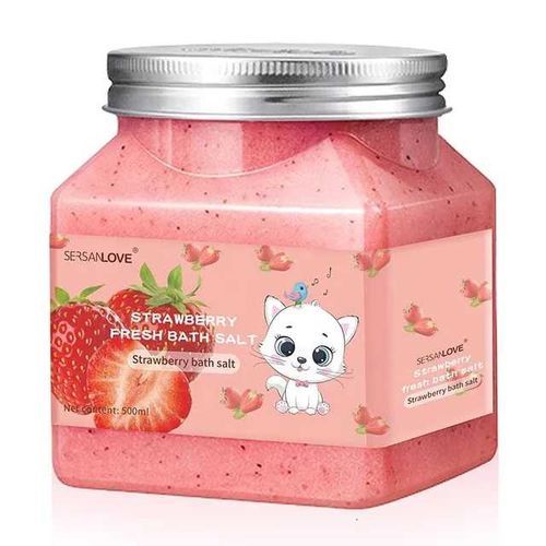Strawberry Fresh Sea Salt Bath Scrub
