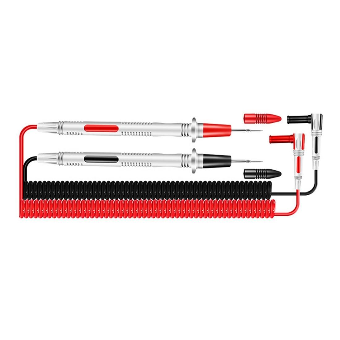 2PCS Digital Multi Meter Probe 20A 1000V Test Leads Spring