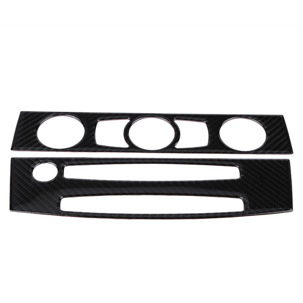 Carbon Fiber Car Interior Front Air Conditioner Outlet CD