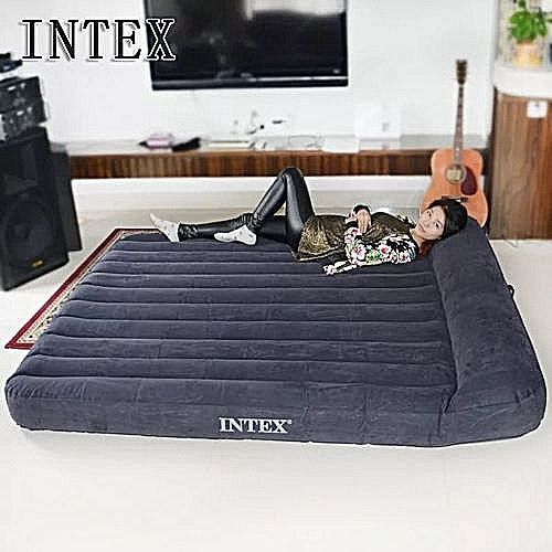 Inflatable Queen  Size Air Bed With Pump - 60 X 80 X