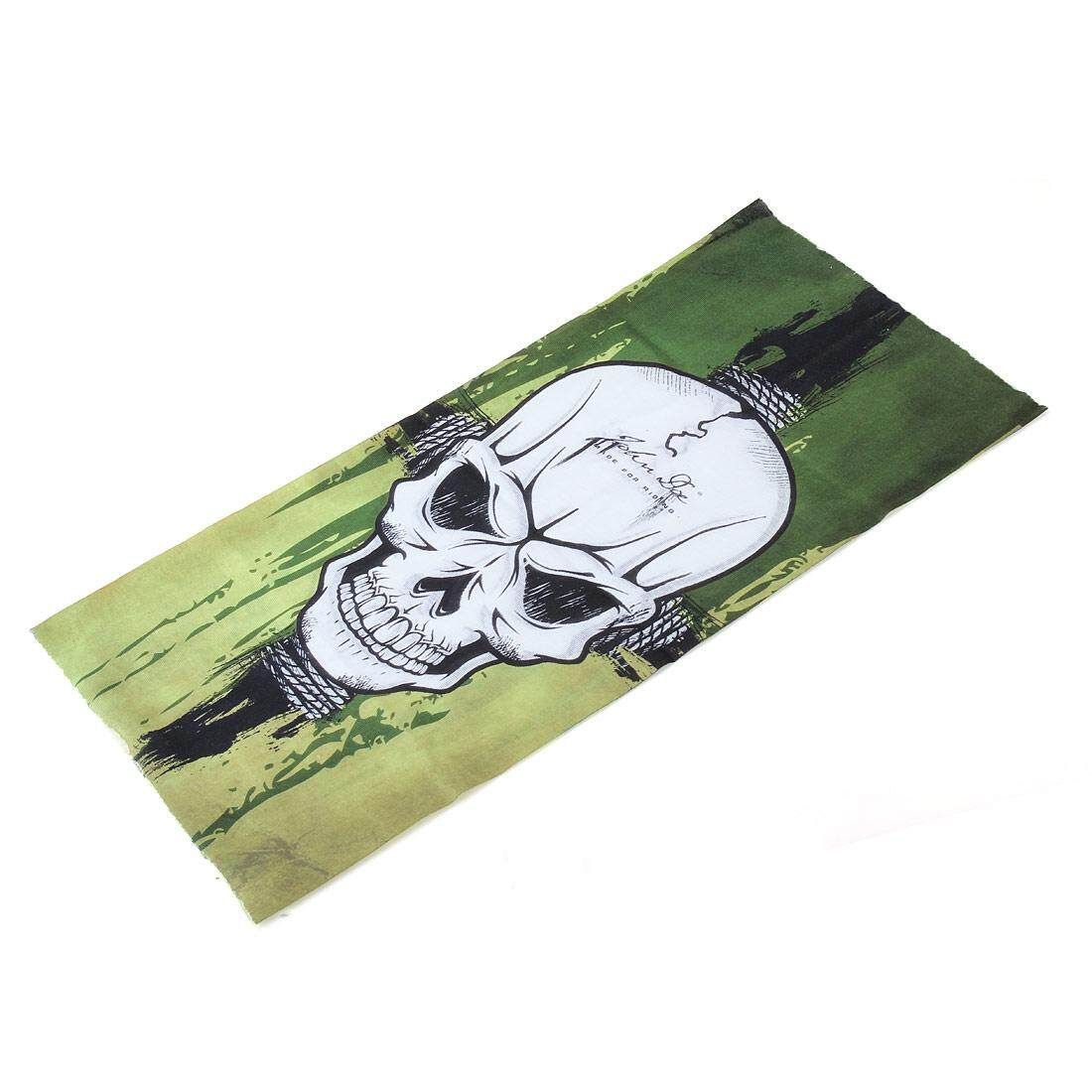2 Pcs CS Skull Windproof Headscarf Cycling Face Guard Masks Scarves