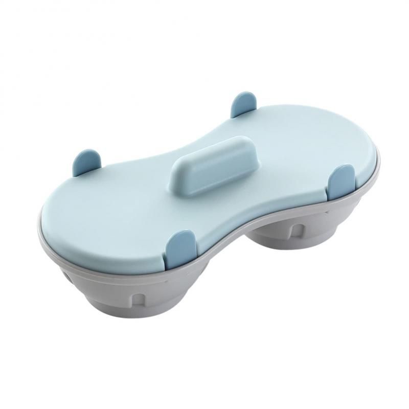 Egg Steamer Creative Two Round Shape Cooking Mold Microwave
