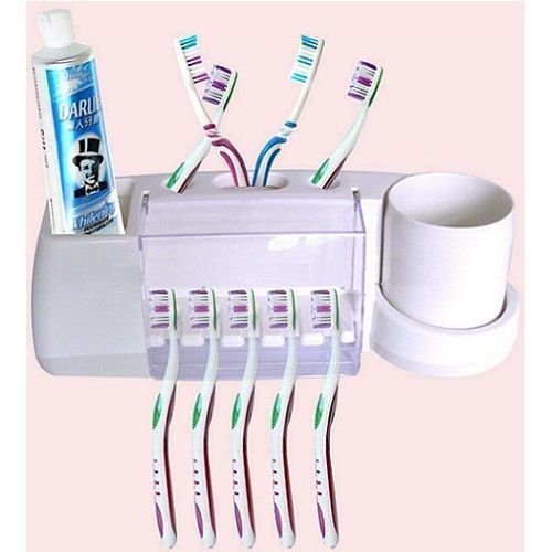 Toothbrush Holder / Organizer With RINSE Cup
