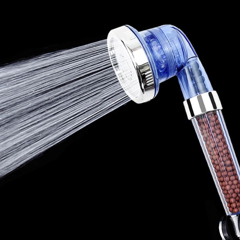 3 Settings Adjustable PC Negative Ions Shower Head