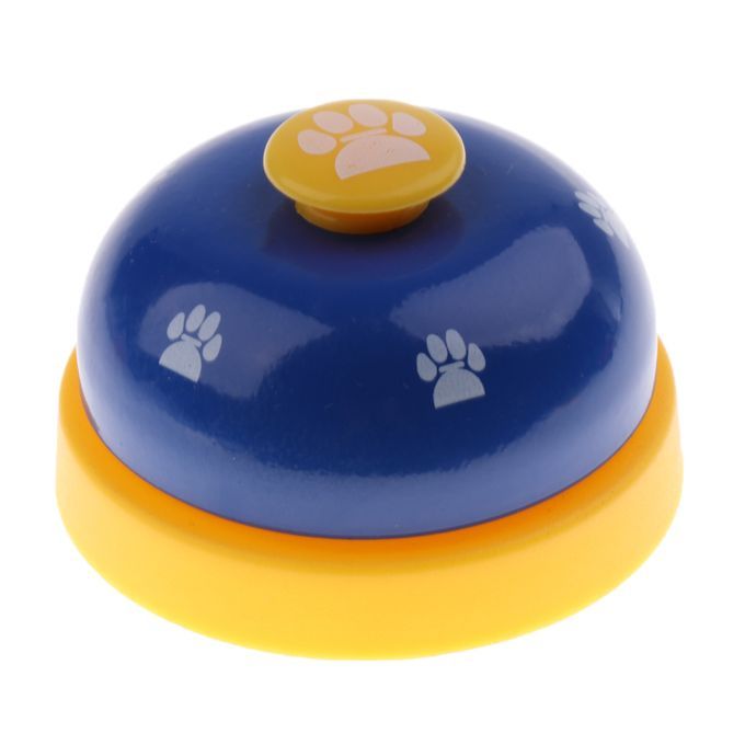 Pet Puppy Dog Cat Training Bells Meal Bells   Device Blue Blue