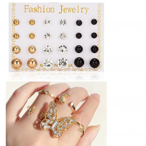 Classy Ring Set + Earring Set