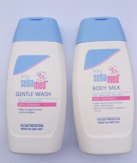 Baby Gentle Wash ( 200ml) & Baby Milk(200ml)