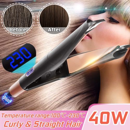 40W 2 IN 1 Electric Professional Hair Straightene EU Plug(22