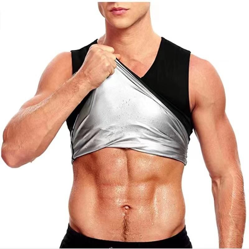 Men's Fat Burning Vest Running Sportswear Sweat Vest