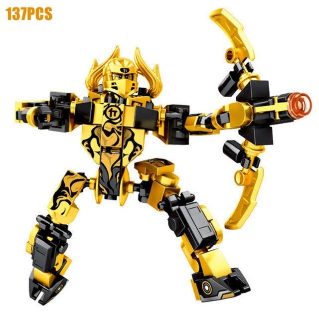 Ninjago Lloyd War Armor Mech Mini Model Action Figure Buildi