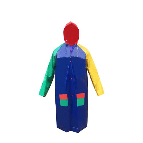 Water Proof Rain Coat For Children - Multicolor