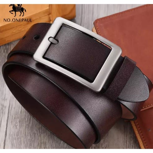 Leather Belt - Dark Brown